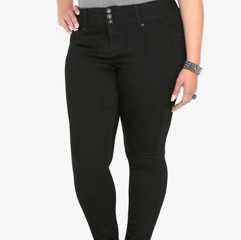 Torrid Jegging Black Wash